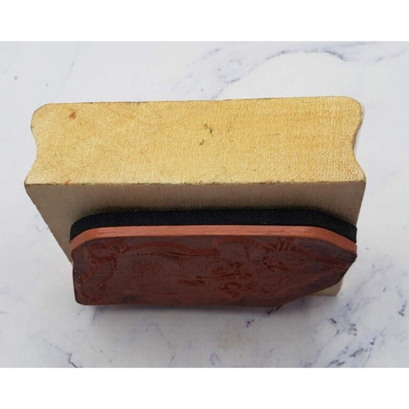 Kitten and Bunny Wood Mounted Rubber Stamp 1998 Sky Kids Wooden Stamp - Picture 5 of 8